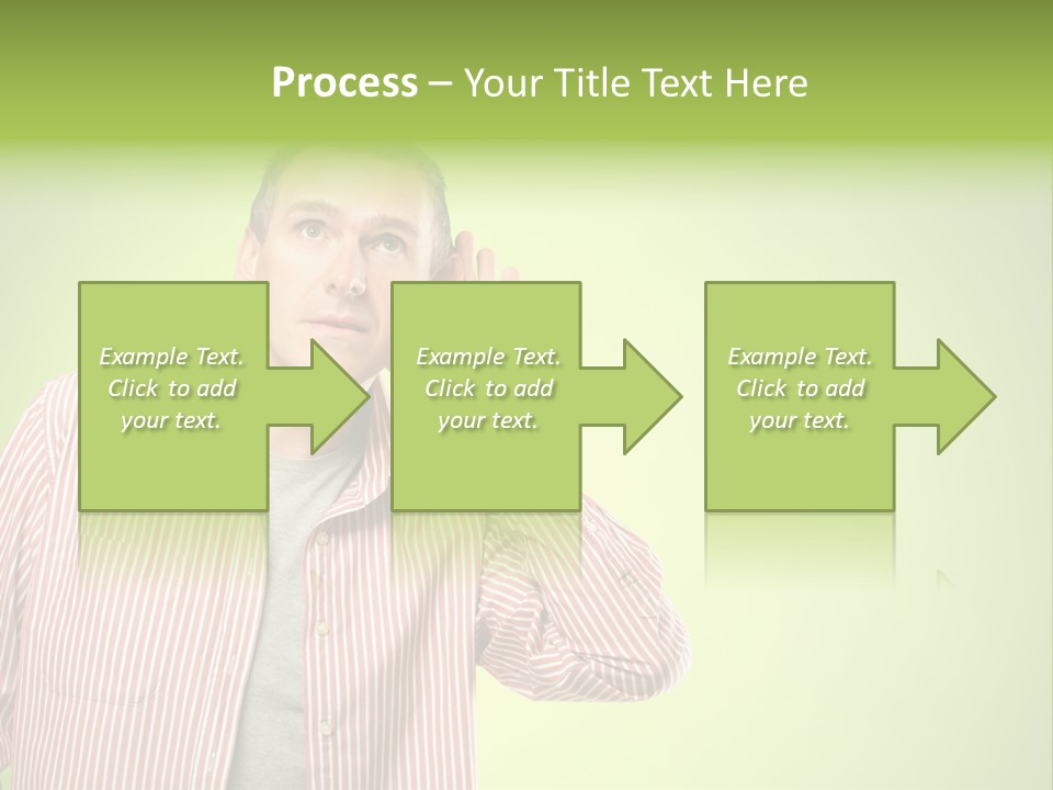 Hear Human Gesturing PowerPoint Template
