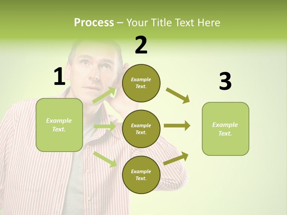 Hear Human Gesturing PowerPoint Template