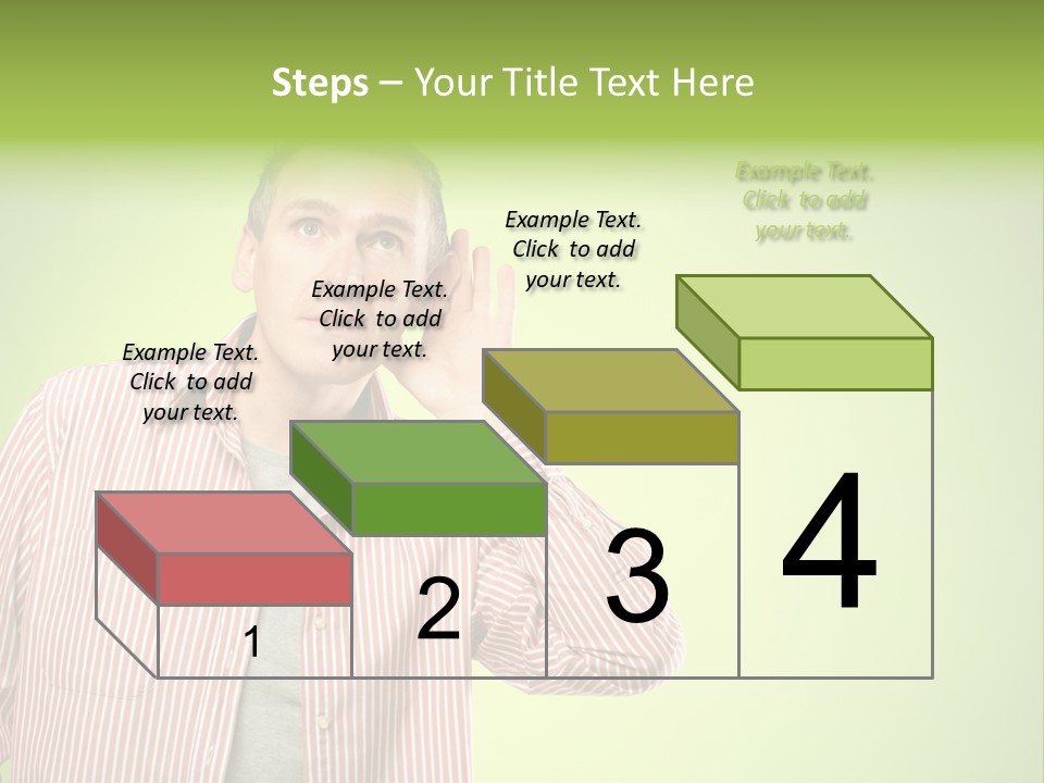 Hear Human Gesturing PowerPoint Template