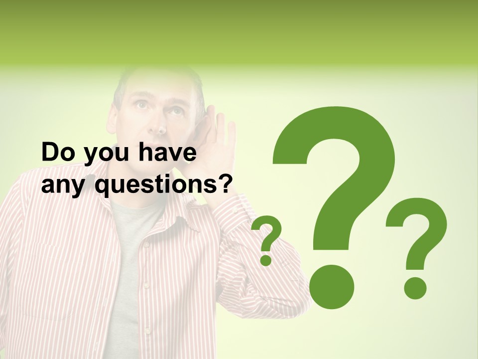 Hear Human Gesturing PowerPoint Template