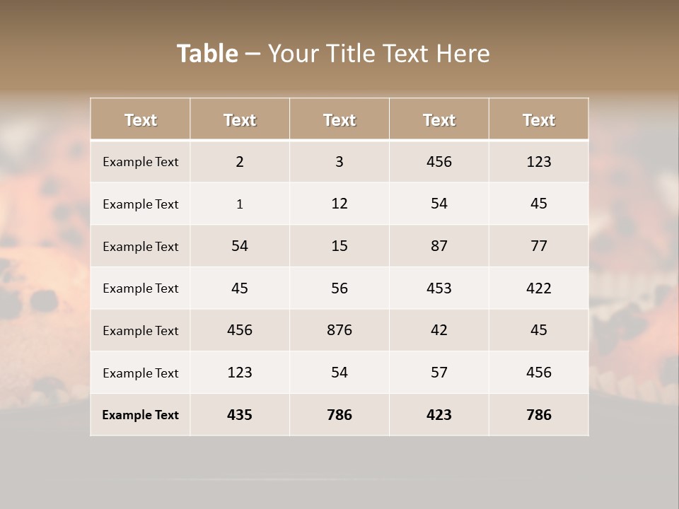Closeup Texture Comfort PowerPoint Template