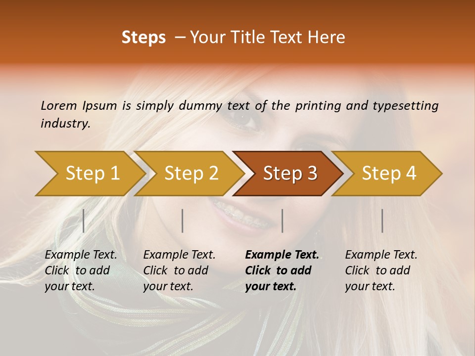 Orthodontics Lifestyle Laugh PowerPoint Template