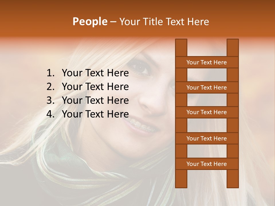 Orthodontics Lifestyle Laugh PowerPoint Template