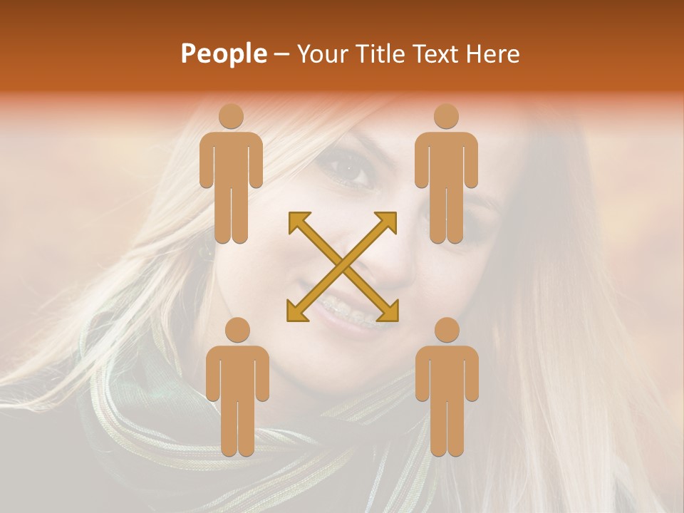 Orthodontics Lifestyle Laugh PowerPoint Template