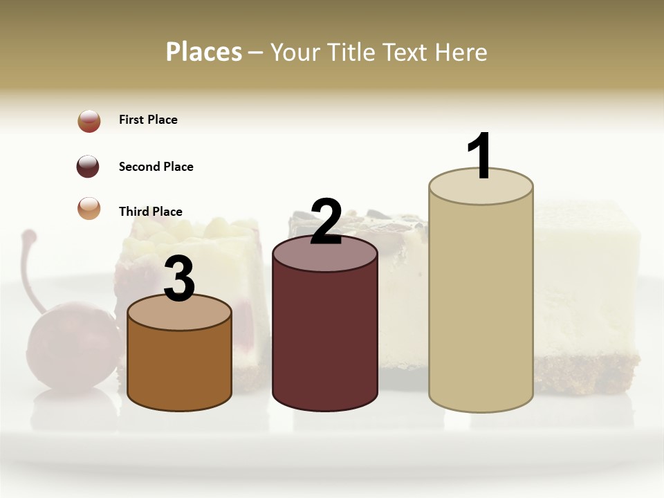 Cut Sweet Dark PowerPoint Template