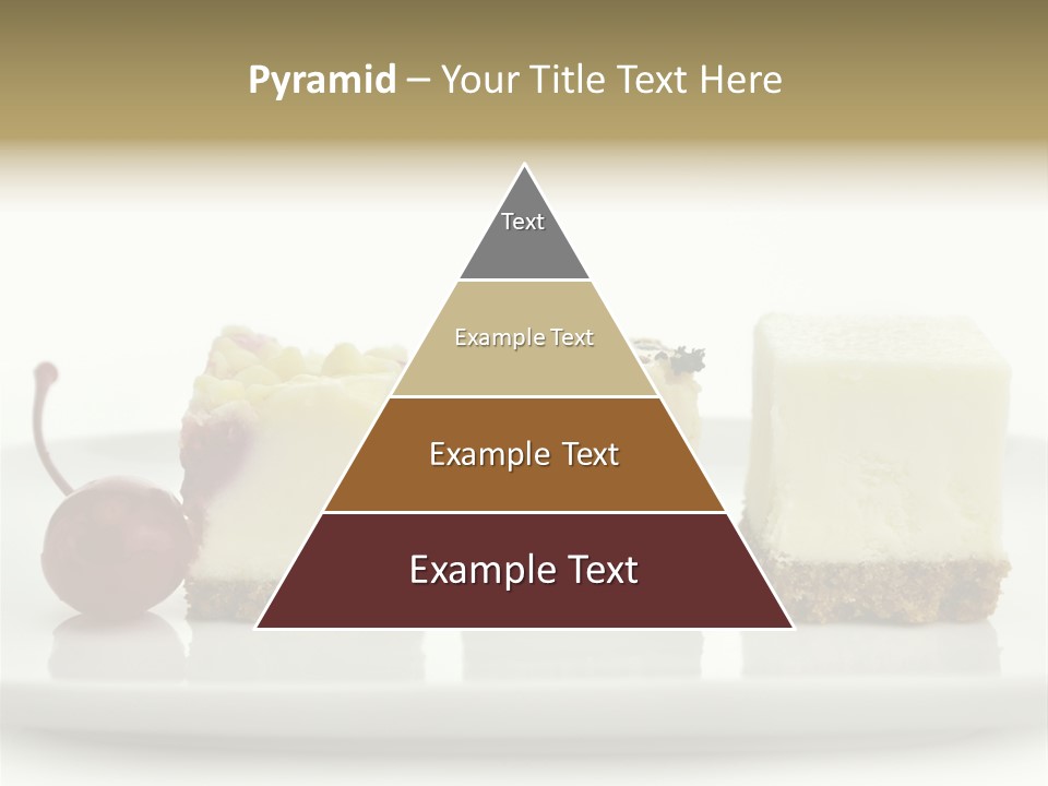 Cut Sweet Dark PowerPoint Template