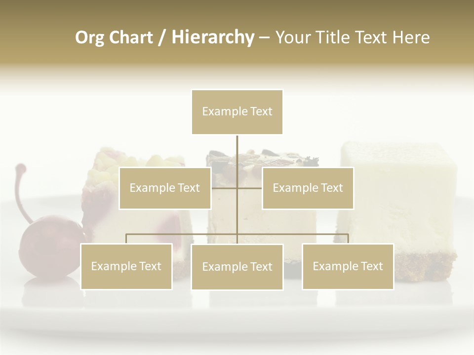 Cut Sweet Dark PowerPoint Template