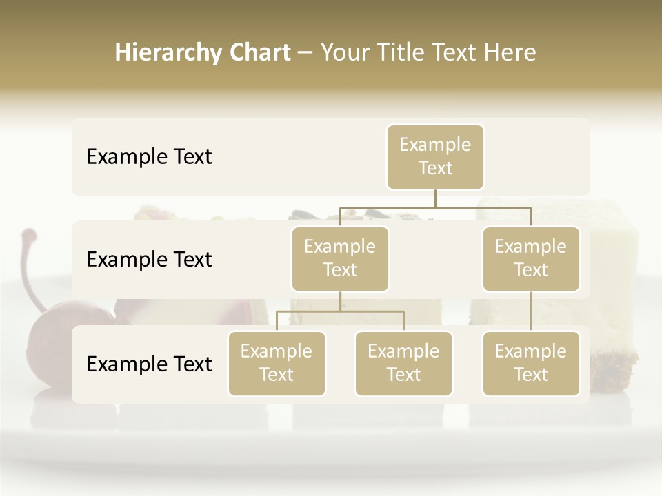 Cut Sweet Dark PowerPoint Template