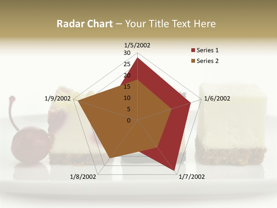 Cut Sweet Dark PowerPoint Template