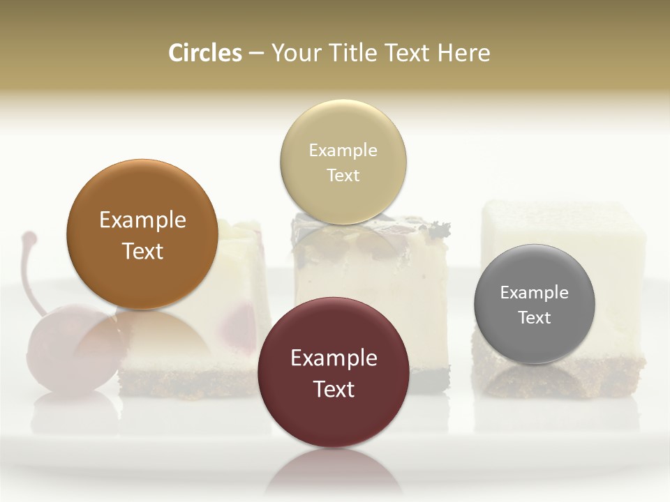 Cut Sweet Dark PowerPoint Template