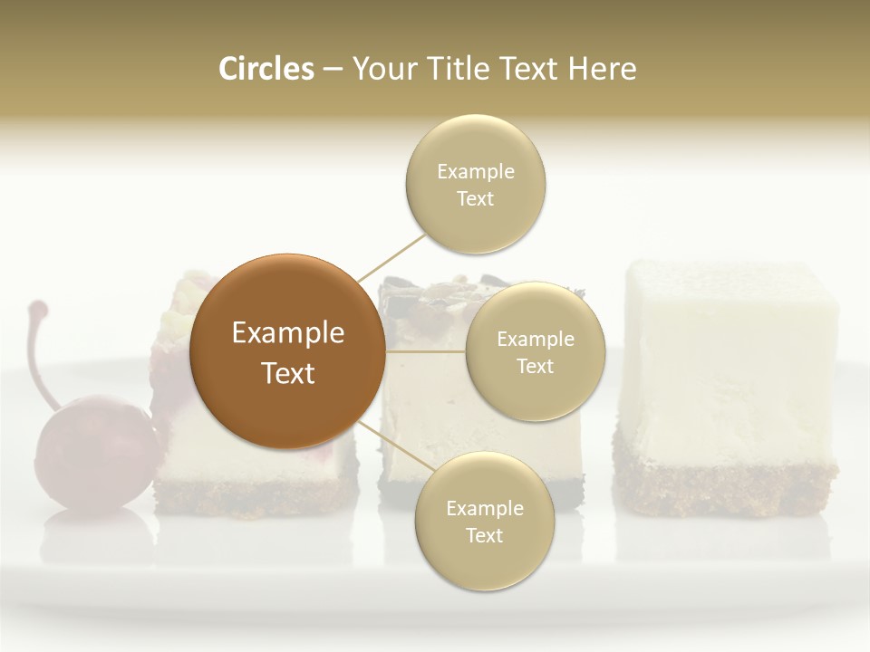 Cut Sweet Dark PowerPoint Template