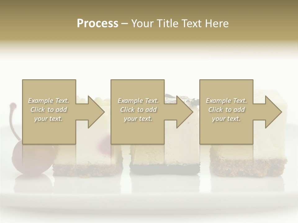 Cut Sweet Dark PowerPoint Template