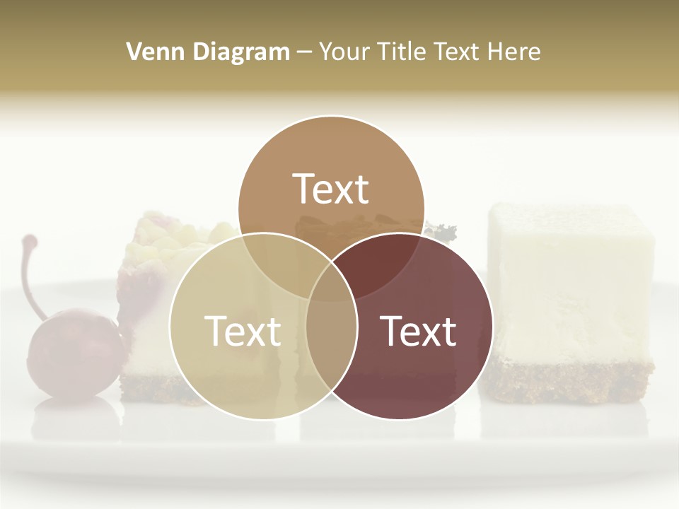 Cut Sweet Dark PowerPoint Template