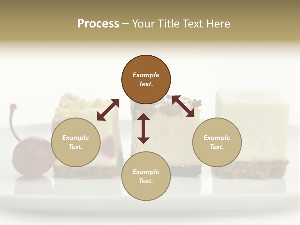 Cut Sweet Dark PowerPoint Template