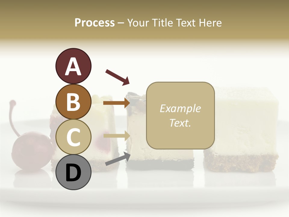 Cut Sweet Dark PowerPoint Template