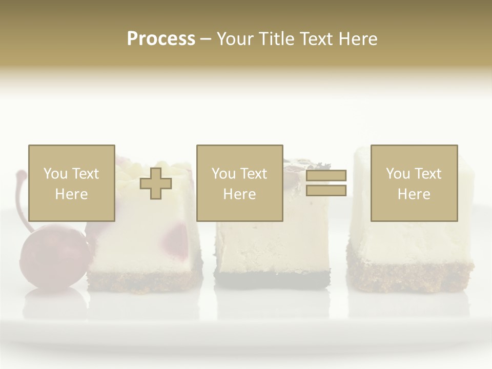 Cut Sweet Dark PowerPoint Template