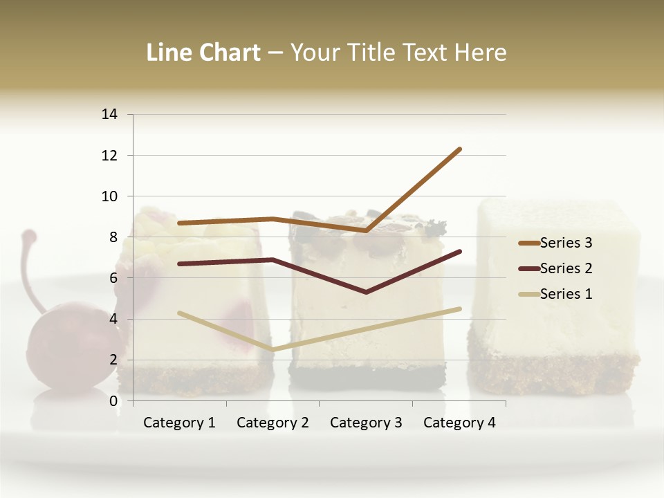 Cut Sweet Dark PowerPoint Template