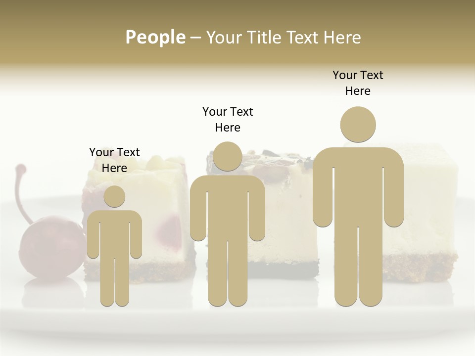 Cut Sweet Dark PowerPoint Template