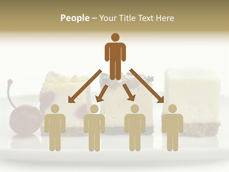 Cut Sweet Dark PowerPoint Template