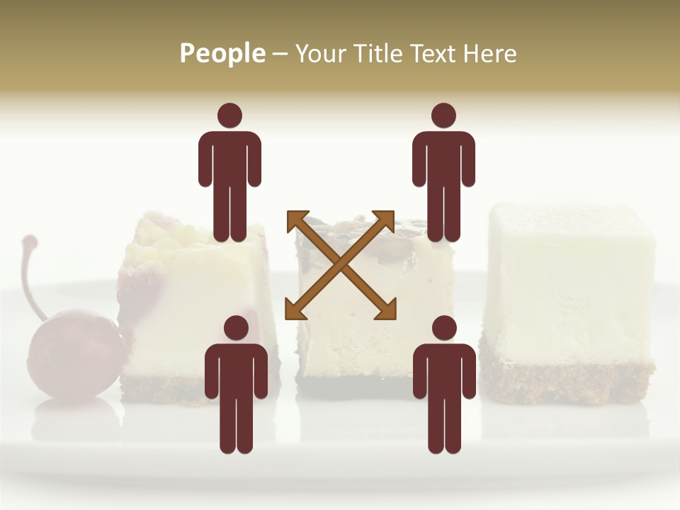 Cut Sweet Dark PowerPoint Template