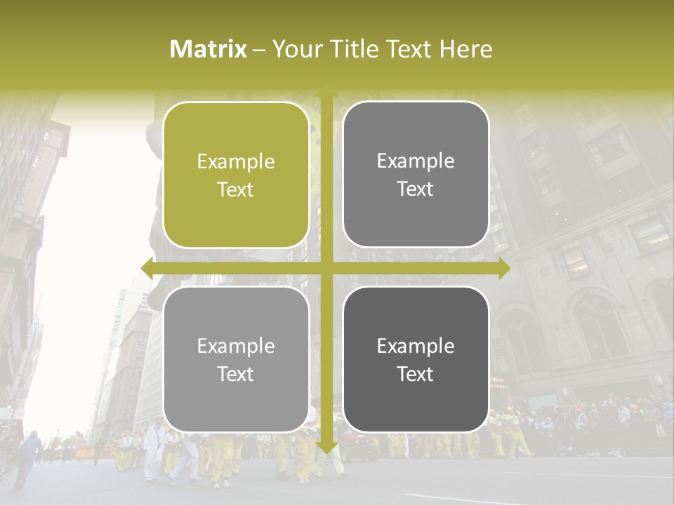 Squarepants Handle Smile PowerPoint Template