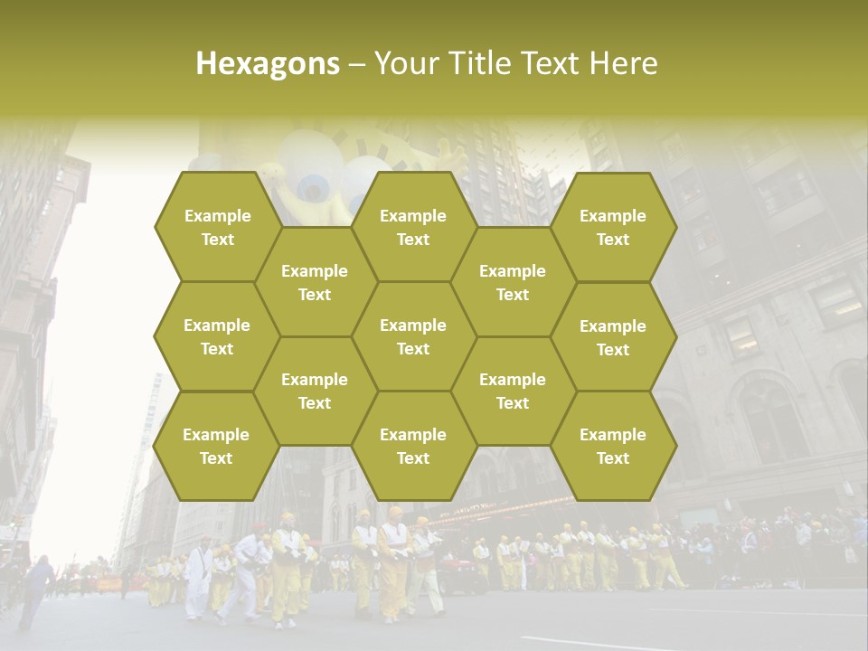 Squarepants Handle Smile PowerPoint Template