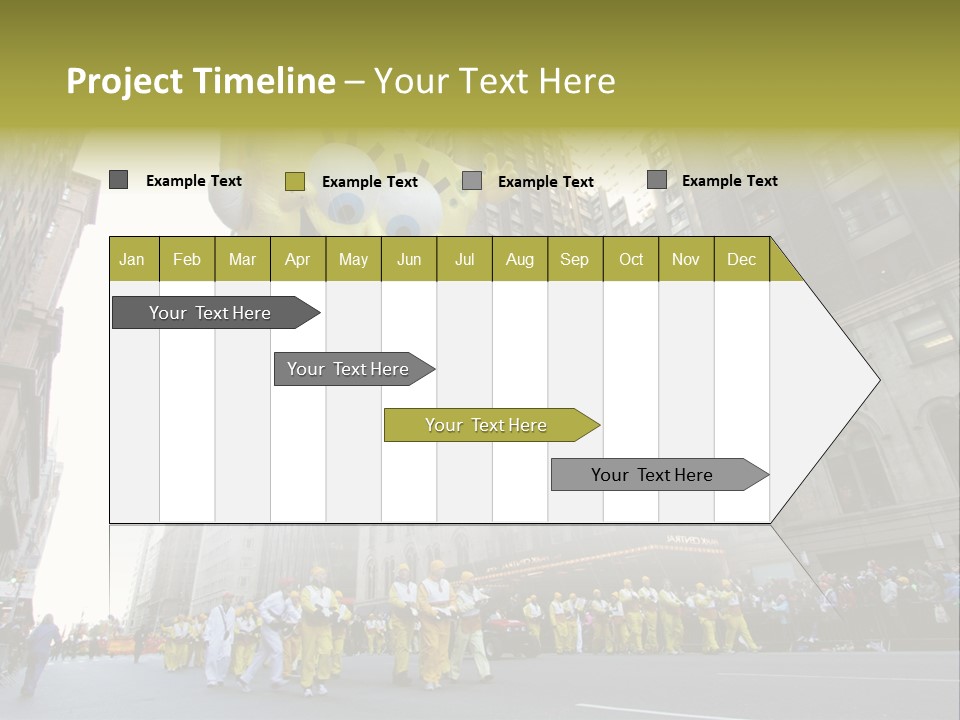 Squarepants Handle Smile PowerPoint Template