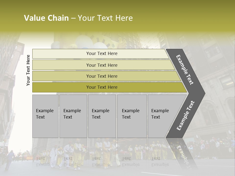 Squarepants Handle Smile PowerPoint Template