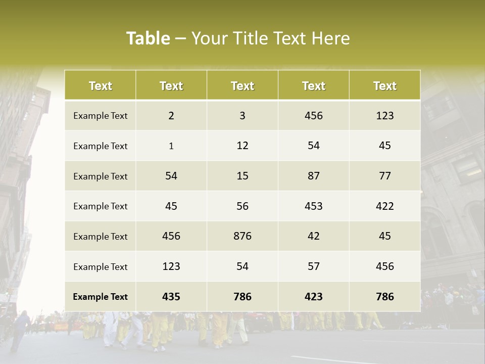 Squarepants Handle Smile PowerPoint Template