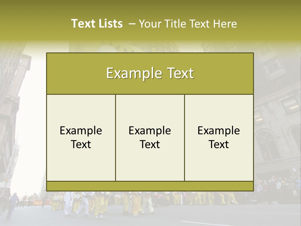 Squarepants Handle Smile PowerPoint Template