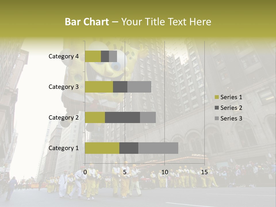 Squarepants Handle Smile PowerPoint Template