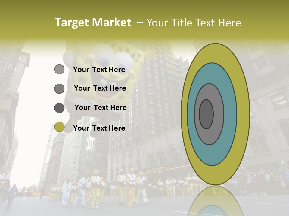 Squarepants Handle Smile PowerPoint Template