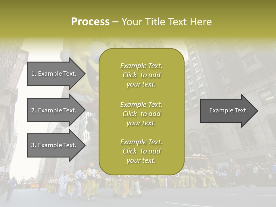 Squarepants Handle Smile PowerPoint Template