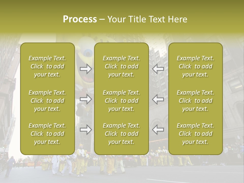 Squarepants Handle Smile PowerPoint Template