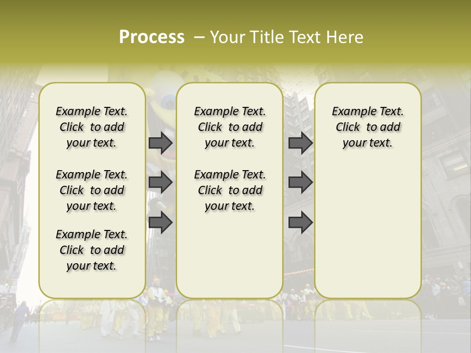 Squarepants Handle Smile PowerPoint Template