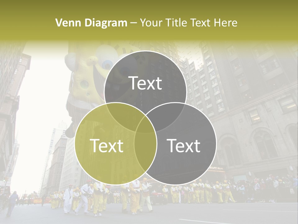 Squarepants Handle Smile PowerPoint Template