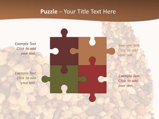 Flexed Food Fitness PowerPoint Template