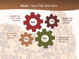 Flexed Food Fitness PowerPoint Template