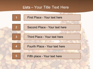Flexed Food Fitness PowerPoint Template