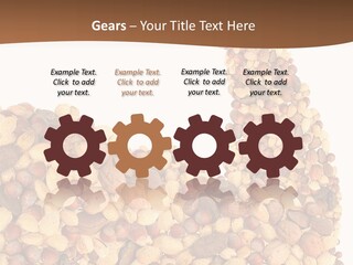 Flexed Food Fitness PowerPoint Template