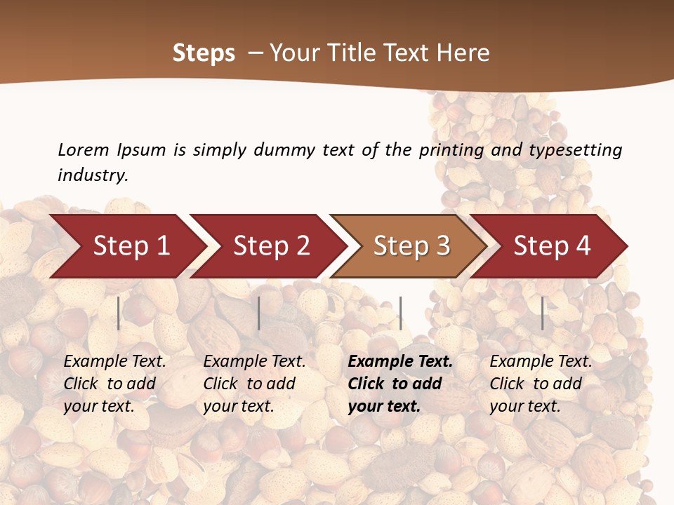 Flexed Food Fitness PowerPoint Template