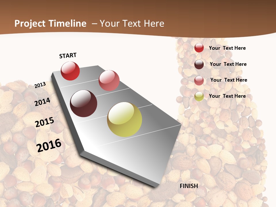 Flexed Food Fitness PowerPoint Template