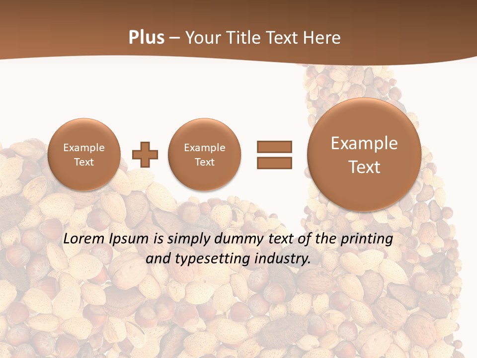 Flexed Food Fitness PowerPoint Template