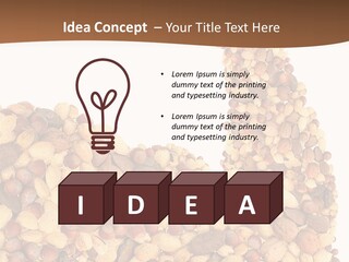 Flexed Food Fitness PowerPoint Template