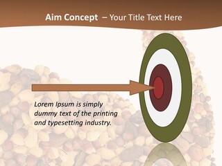 Flexed Food Fitness PowerPoint Template
