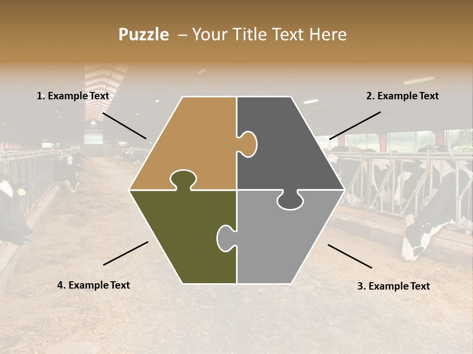 White Nature Domestic PowerPoint Template