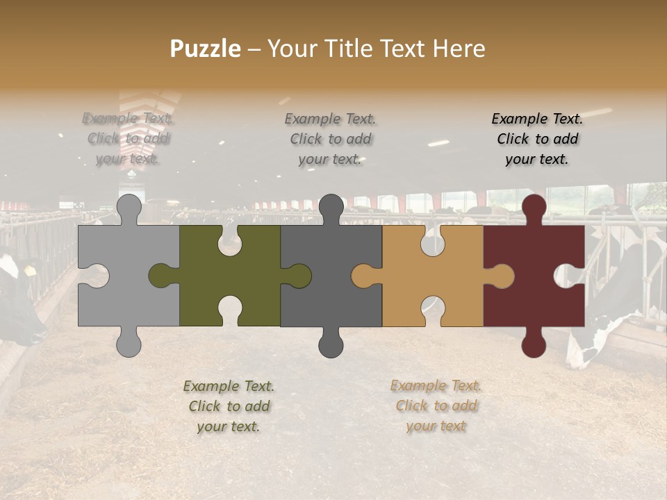 White Nature Domestic PowerPoint Template