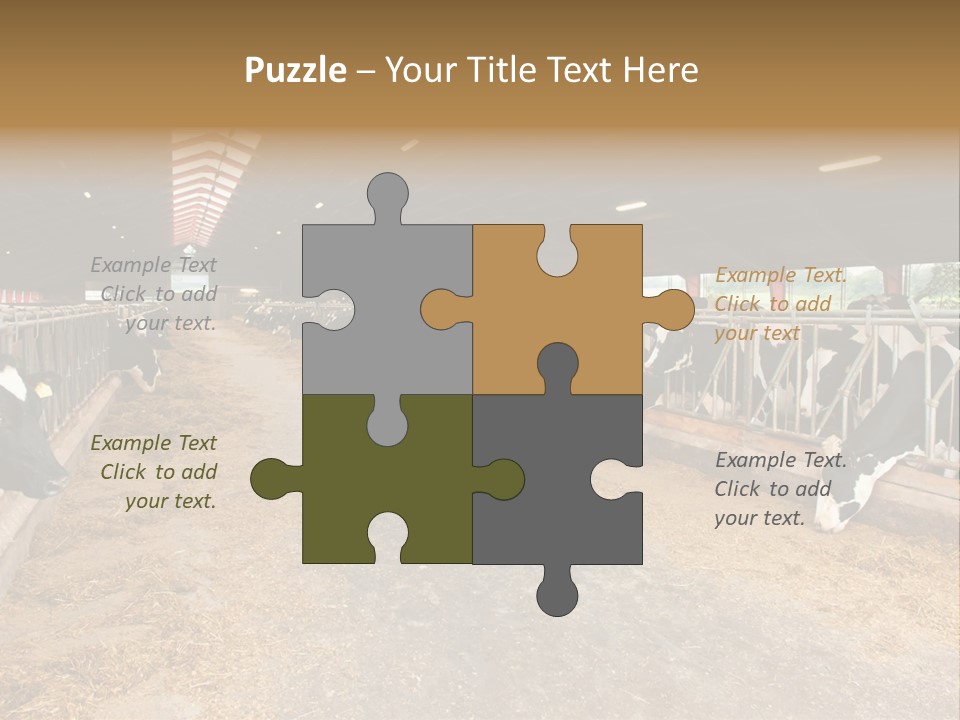 White Nature Domestic PowerPoint Template