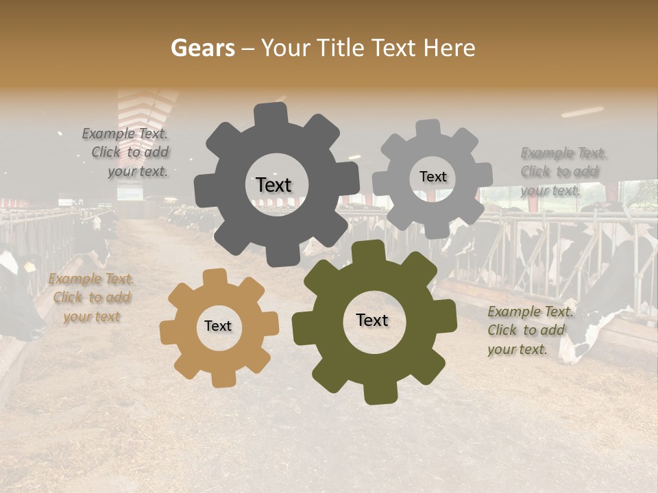 White Nature Domestic PowerPoint Template