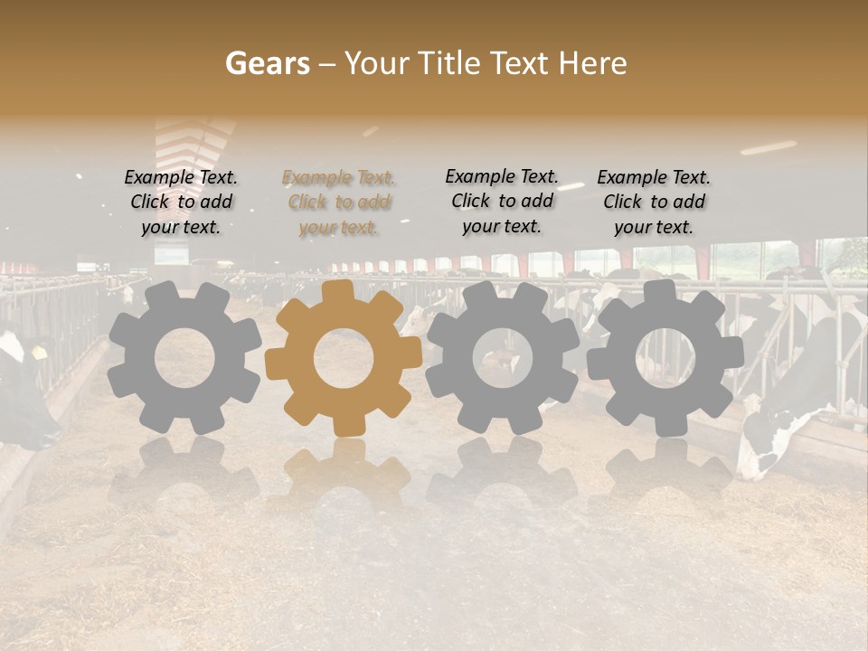 White Nature Domestic PowerPoint Template